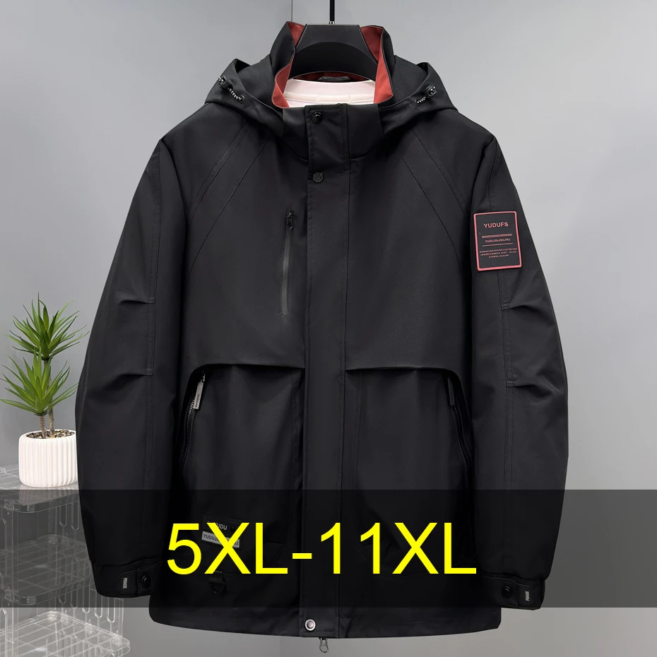 Waterproof Windbreaker Jacket Men 11XL 10XL Plus Size Camp Jacket Coat Male Fashion Casual Cargo Jackets Big Size 10XL
Waterproof Windbreaker Jacket Men 11XL 10XL Plus Size Camp Jacket Coat Male Fashion Casual Cargo Jackets Big Size 10XL