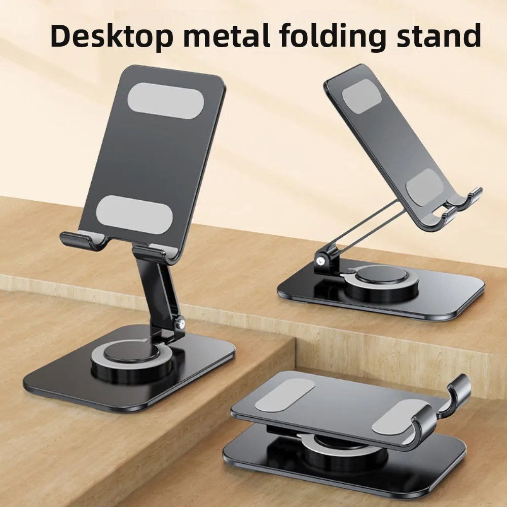 360 ° Rotating Adjustable Phone Holder Folding Adjustable Mobile Phone Holder Stand Metal Portable Table Cell Phone Stand
360 ° Rotating Adjustable Phone Holder Folding Adjustable Mobile Phone Holder Stand Metal Portable Table Cell Phone Stand