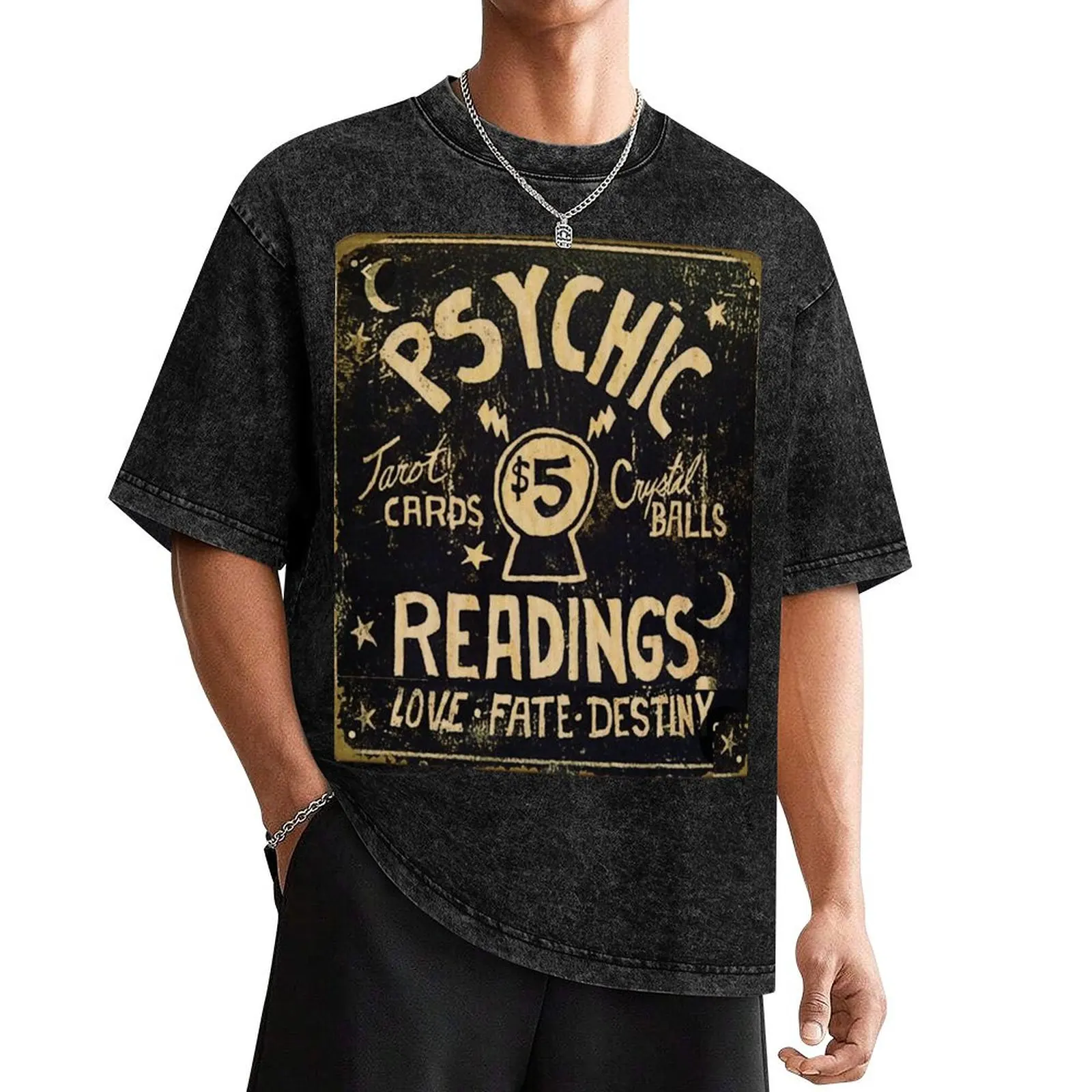 Psychic Readings Sign T-Shirt basketball graphic tees custom shirt cotton graphic tees anime shirts men
Psychic Readings Sign T-Shirt basketball graphic tees custom shirt cotton graphic tees anime shirts men