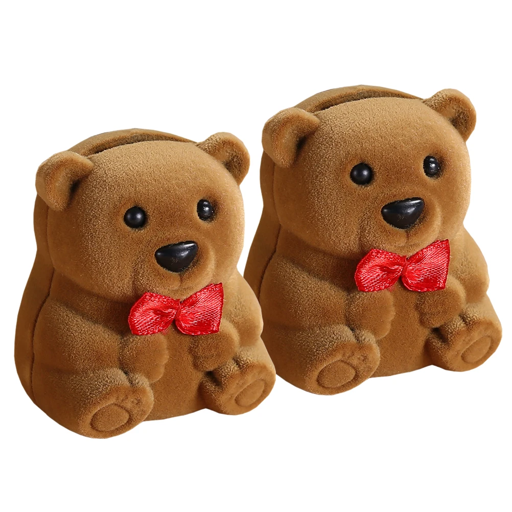 2pcs Pink Bear Jewelry Boxes Mini Cases for Rings Earrings Necklace Travel Organizer Lightweight Compact Storage
2pcs Pink Bear Jewelry Boxes Mini Cases for Rings Earrings Necklace Travel Organizer Lightweight Compact Storage