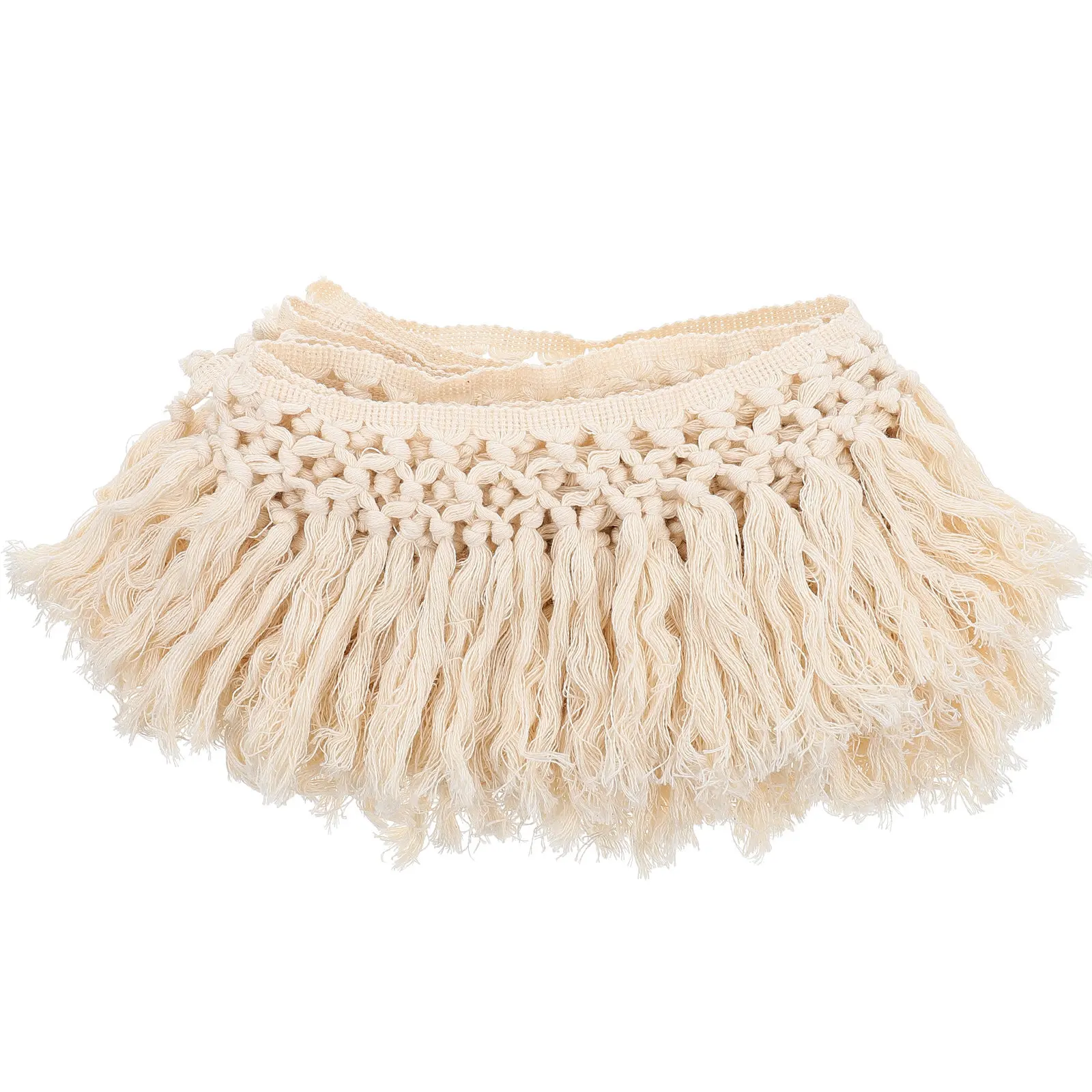 Высококачественная кружевная тесьма с бахромой из износостойкого полиэстера для декора одежды, манжет, штор, упаковки подарков и рукоделия
Высококачественная кружевная тесьма с бахромой из износостойкого полиэстера для декора одежды, манжет, штор, упаковки подарков и рукоделия