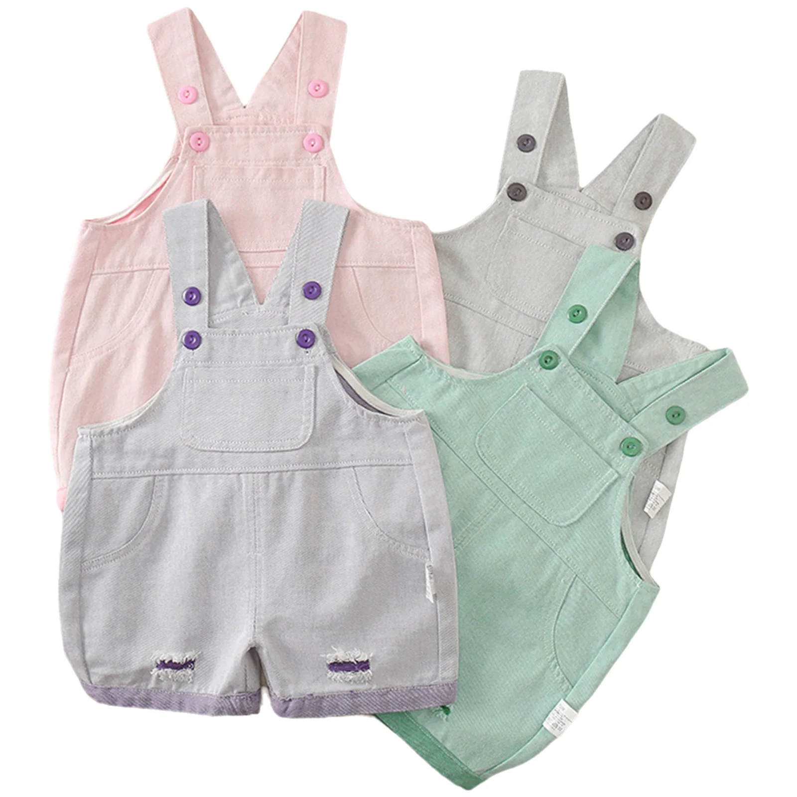 Toddler Baby Girls Boys Summer Fashion Casual Denim Overall Shorts Adjustable Straps Ripped Jeans Suspender Jumpsuit Daily Wear
Toddler Baby Girls Boys Summer Fashion Casual Denim Overall Shorts Adjustable Straps Ripped Jeans Suspender Jumpsuit Daily Wear