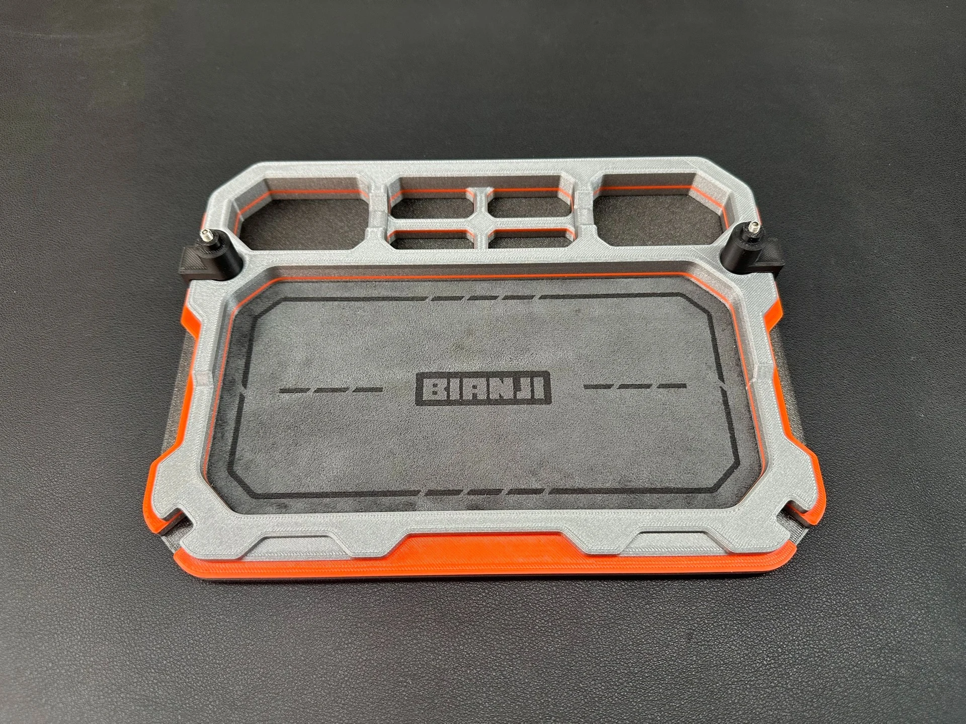 Bianji EDC Large Workstation Tray, 3D Printed Suede Storage Repair Tray with Anti-Slip Pad
Bianji EDC Large Workstation Tray, 3D Printed Suede Storage Repair Tray with Anti-Slip Pad