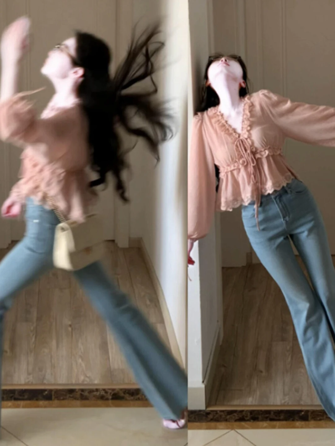 Очаровательная женская блузка с V-образным вырезом, нежный стиль, весенняя новинка, уникальный красивый топ с кружевными деталями, приталенный крой, длинный рукав
Очаровательная женская блузка с V-образным вырезом, нежный стиль, весенняя новинка, уникальный красивый топ с кружевными деталями, приталенный крой, длинный рукав