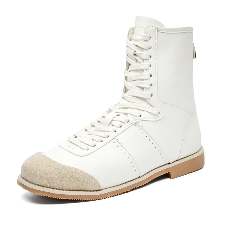GIOIO Spring British-style thick-soled ankle boots, new men's high-top boots, minimalist training shoes
GIOIO Spring British-style thick-soled ankle boots, new men's high-top boots, minimalist training shoes