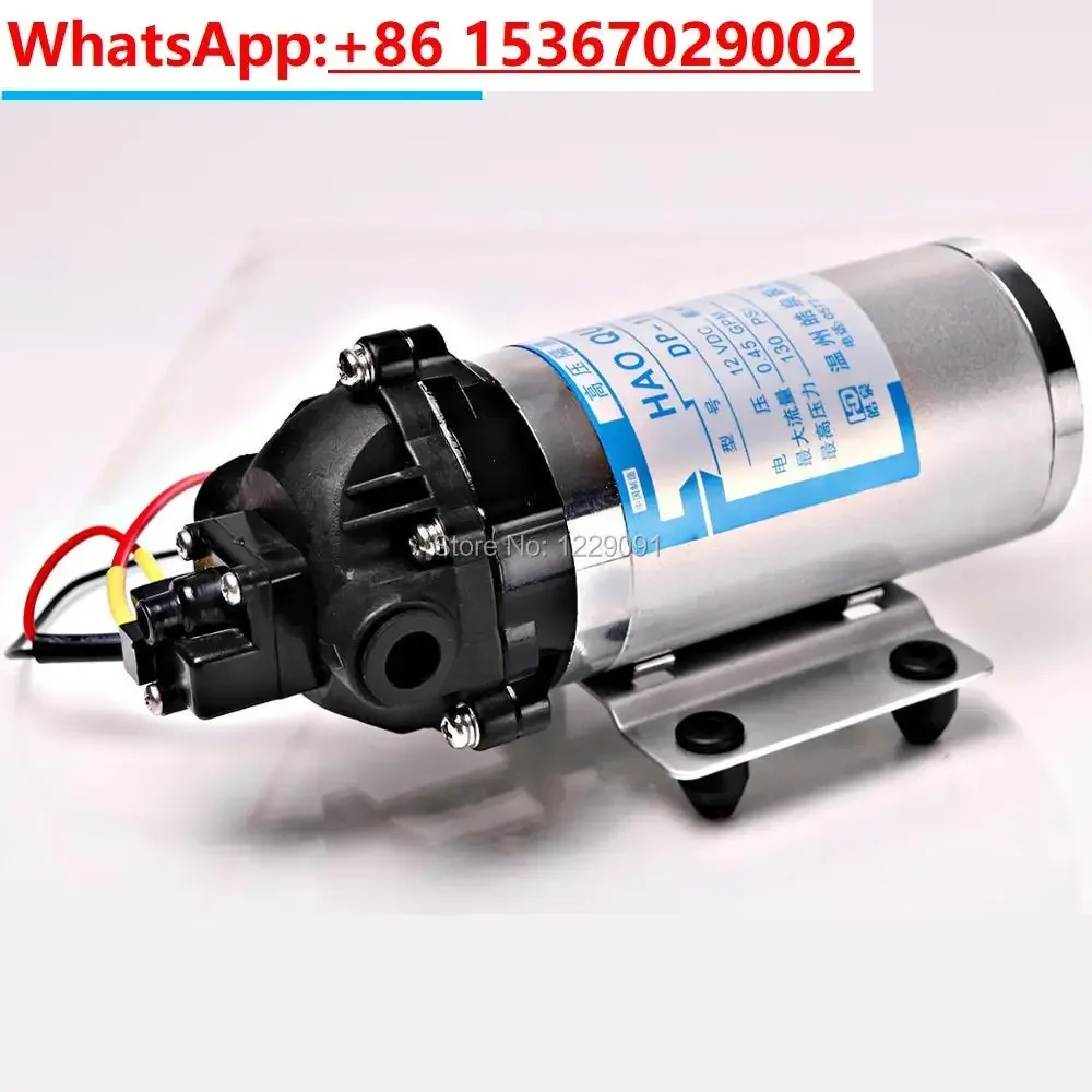 DC 12v 24V 15W 1.7LPM 130psi High Pressure small Water Pump pressure Switch Diaphragm Pumps 5m Self priming Pump
DC 12v 24V 15W 1.7LPM 130psi High Pressure small Water Pump pressure Switch Diaphragm Pumps 5m Self priming Pump