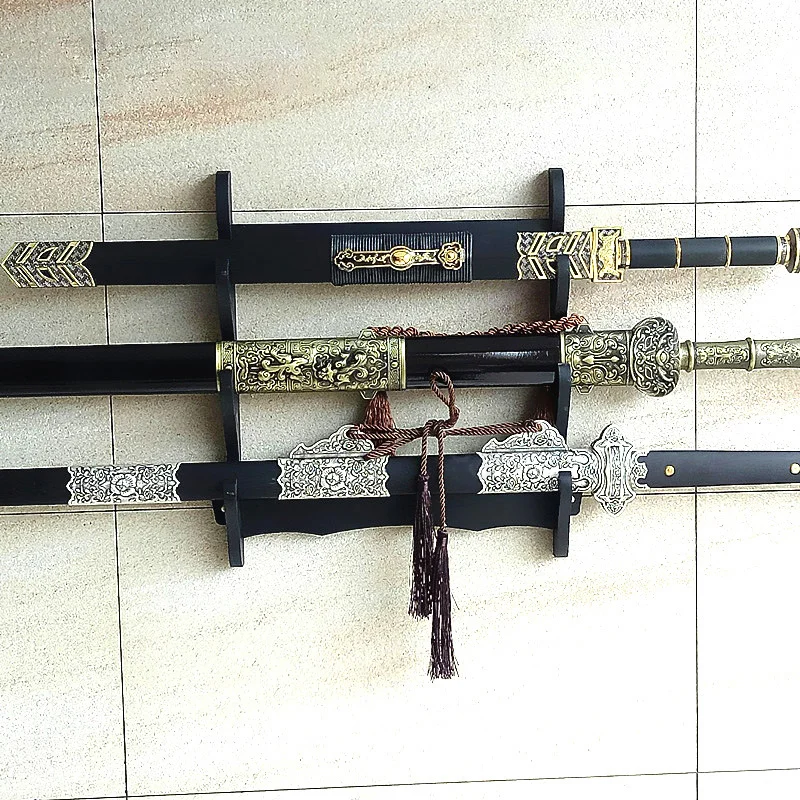 1/2/3 Tiers Wall Mounted Sword Stand Black Japanese Katana Holder Sword Knife Display Stand Living Room Decoration
1/2/3 Tiers Wall Mounted Sword Stand Black Japanese Katana Holder Sword Knife Display Stand Living Room Decoration