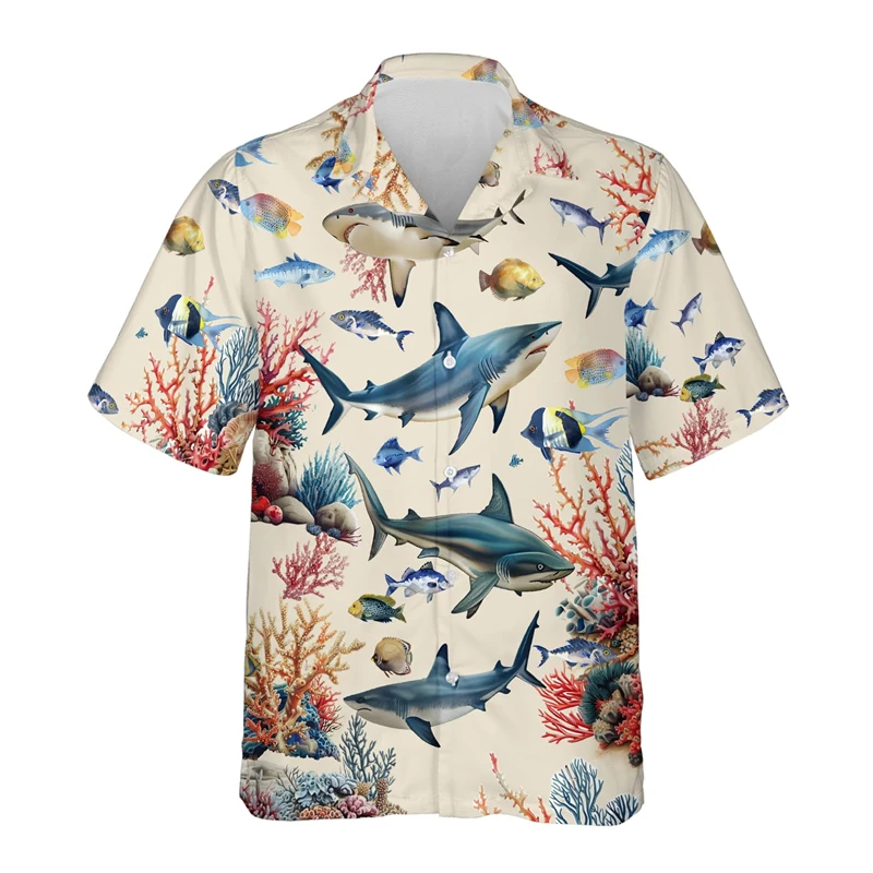 Fierce Shark 3D Printed Men Shirt Man/Women Casual Fashion Short Sleeves Shirts Button Lapel Streetwear Unisex Clothes Blouses
Fierce Shark 3D Printed Men Shirt Man/Women Casual Fashion Short Sleeves Shirts Button Lapel Streetwear Unisex Clothes Blouses