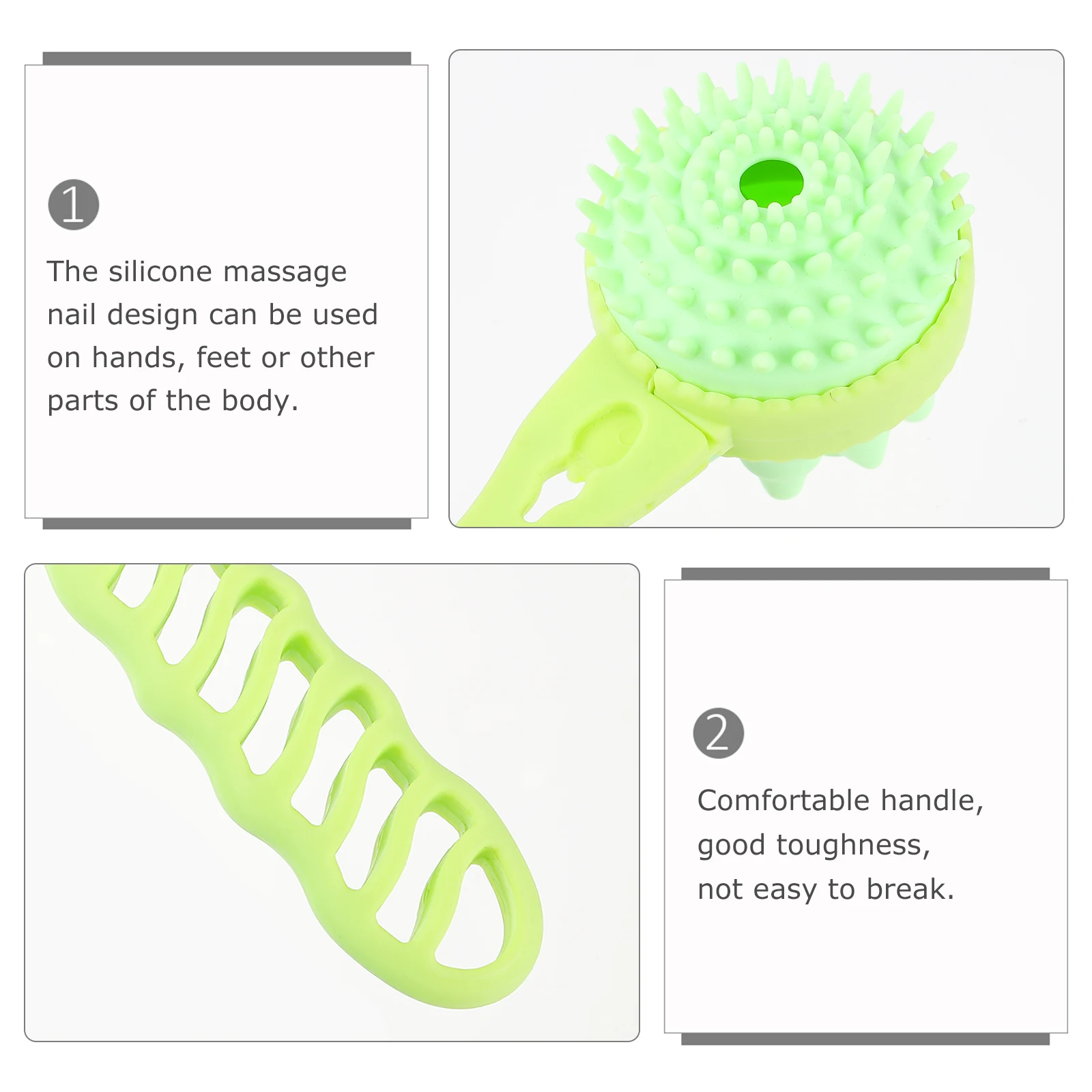 2Pcs Massage Hammer Double Head Back Massager Knock Long H Manual Neck Shoulder Pain Relief Tool Body Muscle Relaxation
2Pcs Massage Hammer Double Head Back Massager Knock Long H Manual Neck Shoulder Pain Relief Tool Body Muscle Relaxation