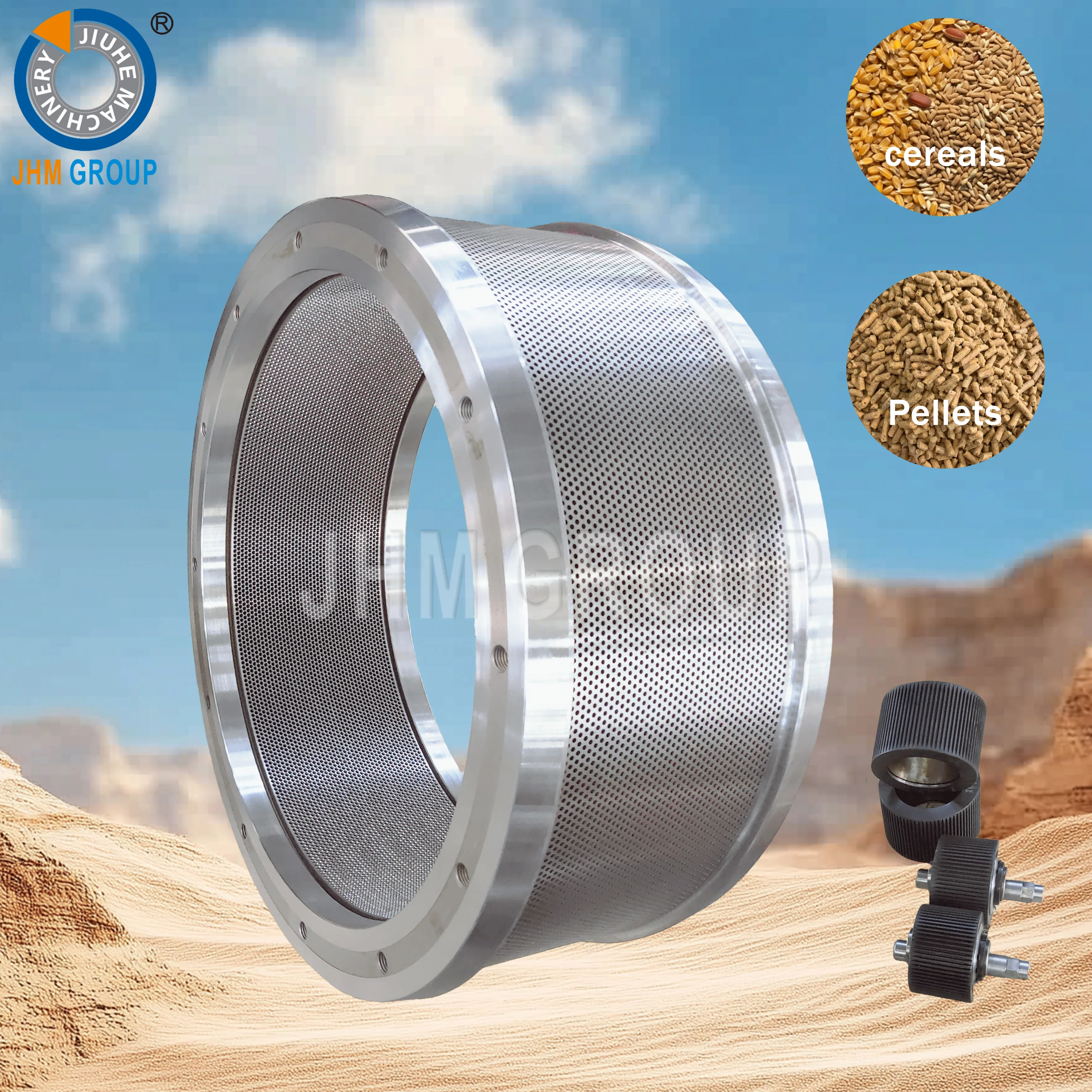 Durable Animal Feed Granulator Poultry Pig Cattle Sheep Chicken Feed Pellet Machine Press Roller Pellet Mill JIUHE
Durable Animal Feed Granulator Poultry Pig Cattle Sheep Chicken Feed Pellet Machine Press Roller Pellet Mill JIUHE