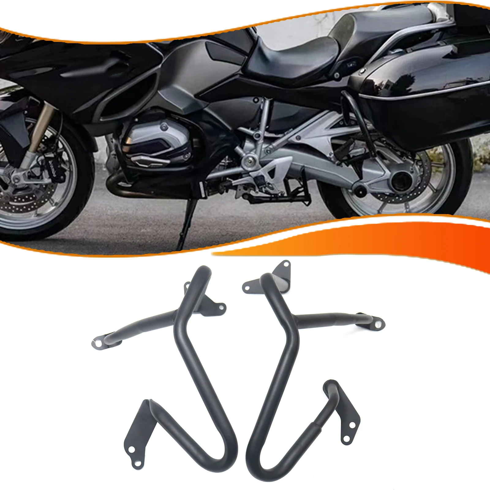 Motorbike Front Engine Guard Highway Crash Bars Bumper For BMW R1250RT 2018-2024 Motorcycle Accessories Frame Protector Guard
Motorbike Front Engine Guard Highway Crash Bars Bumper For BMW R1250RT 2018-2024 Motorcycle Accessories Frame Protector Guard