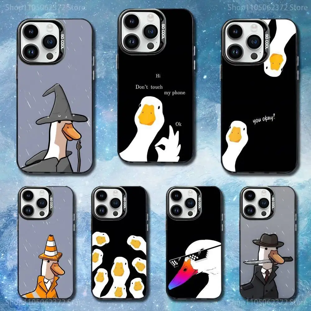 Game G-Gooses D-Duck Hot Phone Case For iPhone 11,12,13,16,14,15,Mini,Pro,XS,MAX Black Matte Shockproof Cover
Game G-Gooses D-Duck Hot Phone Case For iPhone 11,12,13,16,14,15,Mini,Pro,XS,MAX Black Matte Shockproof Cover