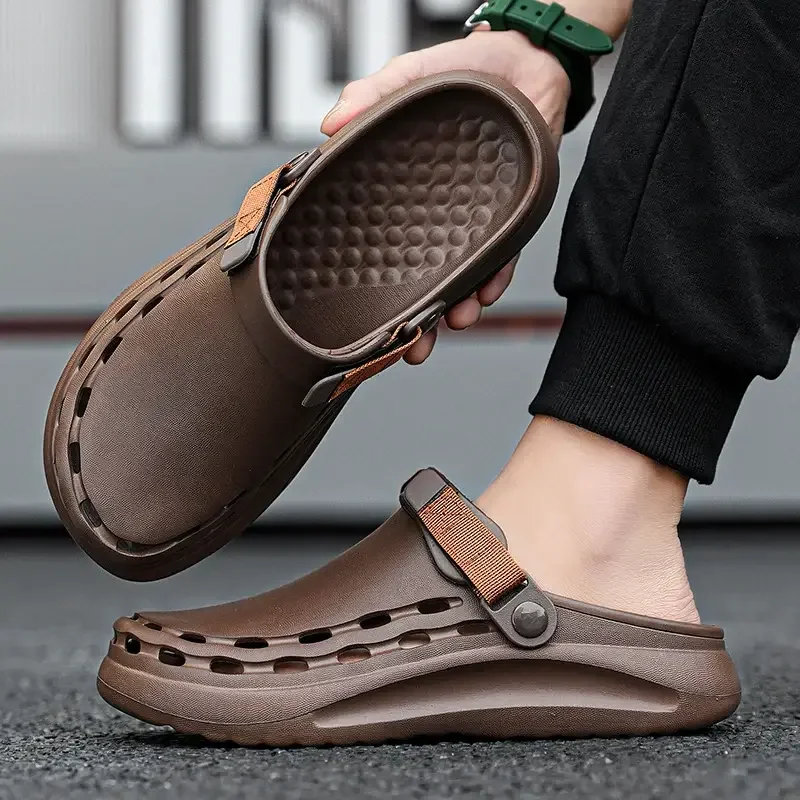 YUYIN Outdoor Clogs Flat Sandals Summer Men Slippers Waterproof Beach Slippers Flip Flops Platform Comfortable Casual Shoes
YUYIN Outdoor Clogs Flat Sandals Summer Men Slippers Waterproof Beach Slippers Flip Flops Platform Comfortable Casual Shoes