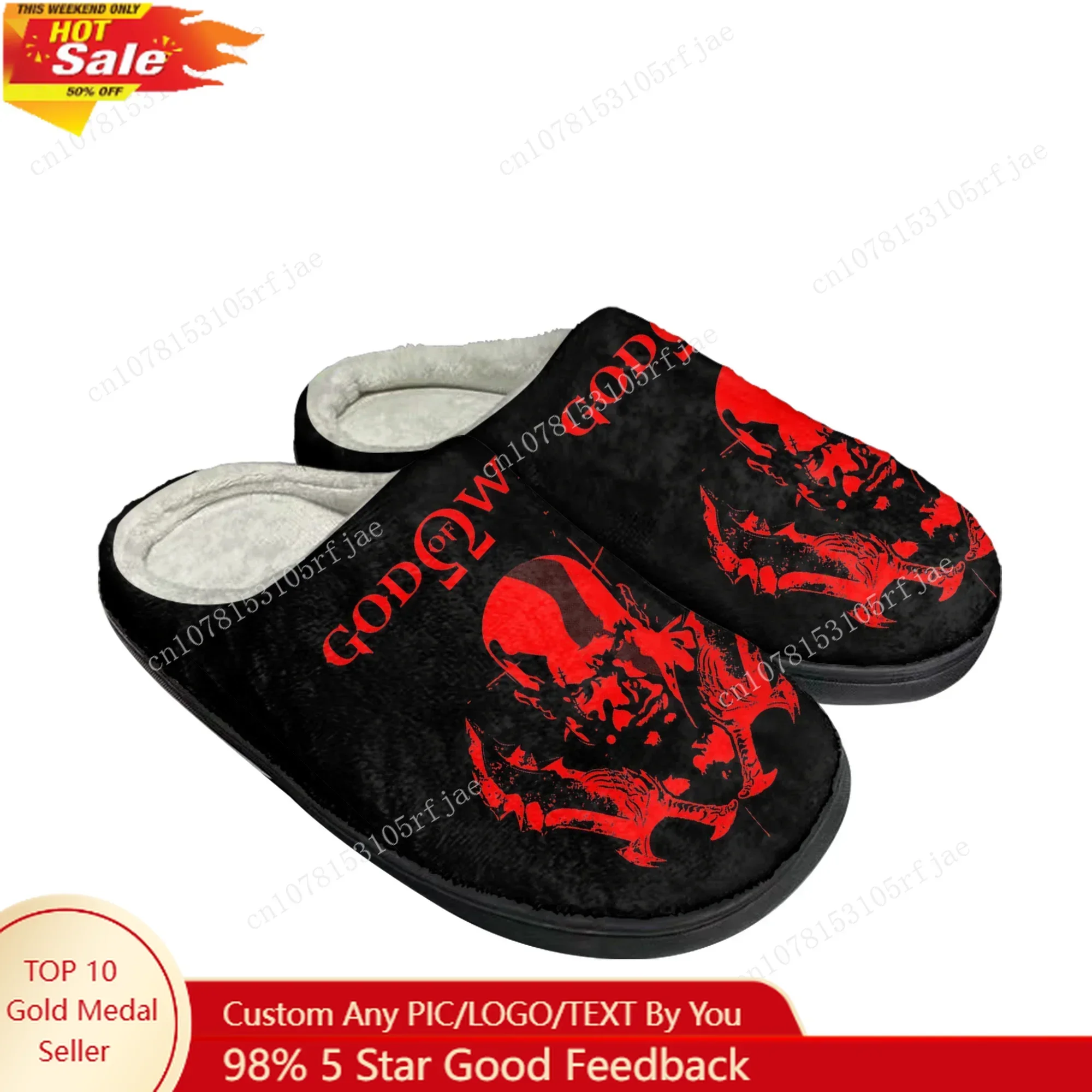God of War Custom Home Cotton Slippers Cartoon Game Men Women Teenager Plush Bedroom Casual Keep Warm Shoes Tailor Made Slipper
God of War Custom Home Cotton Slippers Cartoon Game Men Women Teenager Plush Bedroom Casual Keep Warm Shoes Tailor Made Slipper