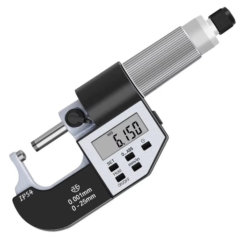 Stainless Steel Digital Micrometer 0-25mm High Precision 0.002mm Pipe Wall Thickness Gauge
Stainless Steel Digital Micrometer 0-25mm High Precision 0.002mm Pipe Wall Thickness Gauge