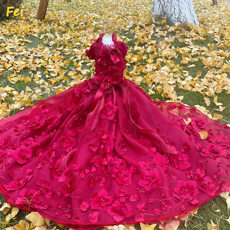 Luxury Velvet Lace Princess Dog Dress for Small Dogs - Red Long Tail Wedding Party Gown, Royal Pet Clothes Elegant Gift
Luxury Velvet Lace Princess Dog Dress for Small Dogs - Red Long Tail Wedding Party Gown, Royal Pet Clothes Elegant Gift