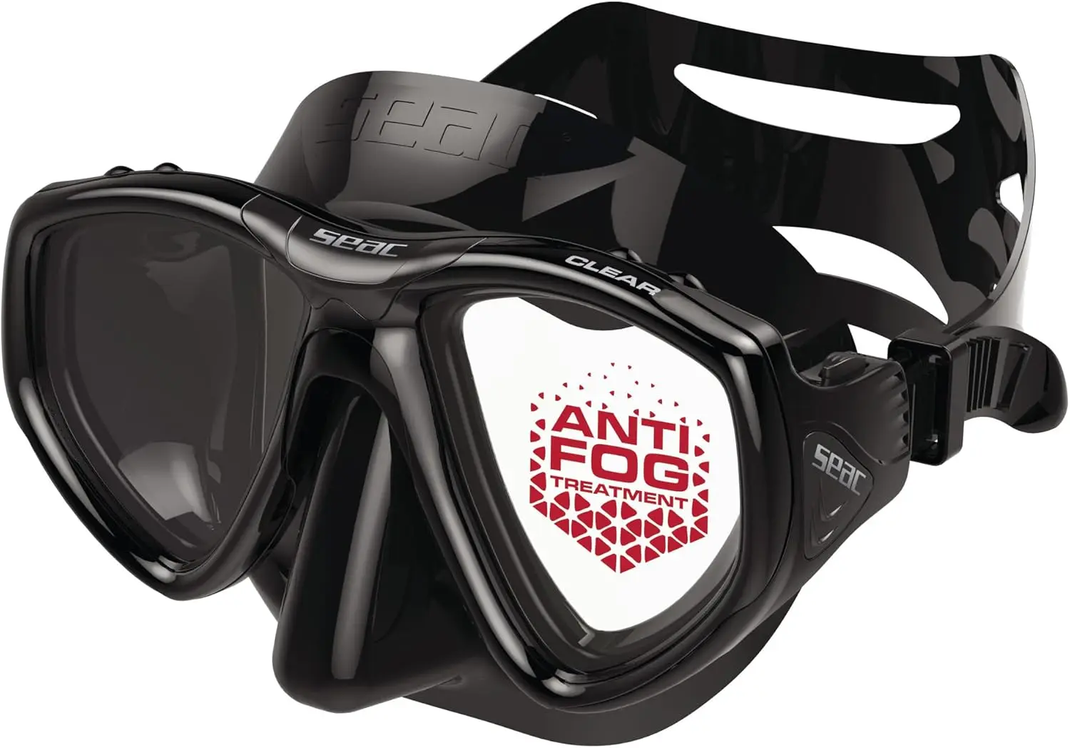 Clear Dual-Lens Silicone Diving Mask, Antifog Low Volume for Diving and Snorkeling
Clear Dual-Lens Silicone Diving Mask, Antifog Low Volume for Diving and Snorkeling
