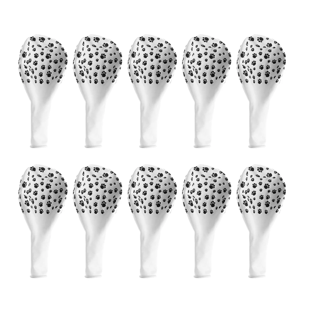 12Pcs Dog Footprint Party Latex Balloons Black White Printed Balloon Decorations for Festival Birthday Party Latex Balloons
12Pcs Dog Footprint Party Latex Balloons Black White Printed Balloon Decorations for Festival Birthday Party Latex Balloons