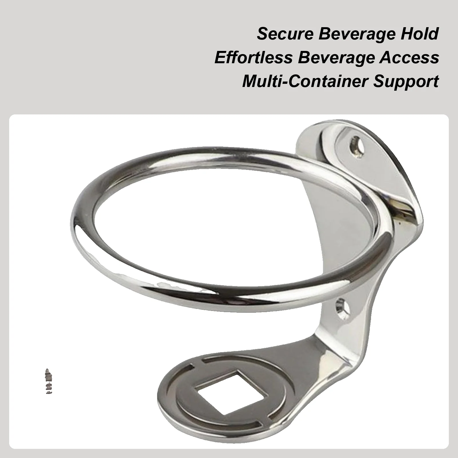 Кольцевой держатель для напитков для лодки, нержавеющая сталь, экономия места, настенное крепление, держатель для кружки для напитков на одной лодке для яхты на колесах
Кольцевой держатель для напитков для лодки, нержавеющая сталь, экономия места, настенное крепление, держатель для кружки для напитков на одной лодке для яхты на колесах