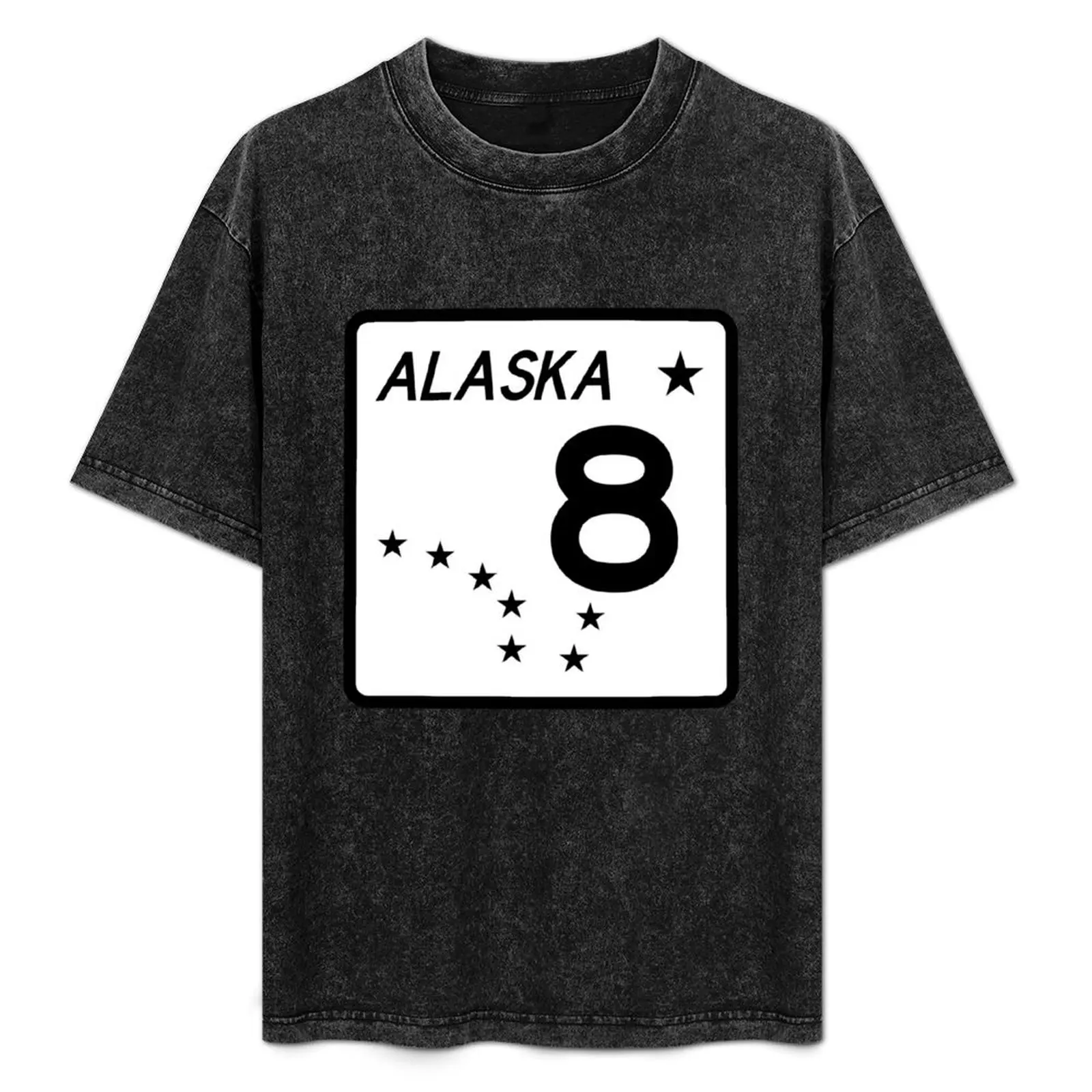 Alaska Route 8, Denali Highway T-Shirt Trendy Print Short Sleeve T-Shirt
Alaska Route 8, Denali Highway T-Shirt Trendy Print Short Sleeve T-Shirt