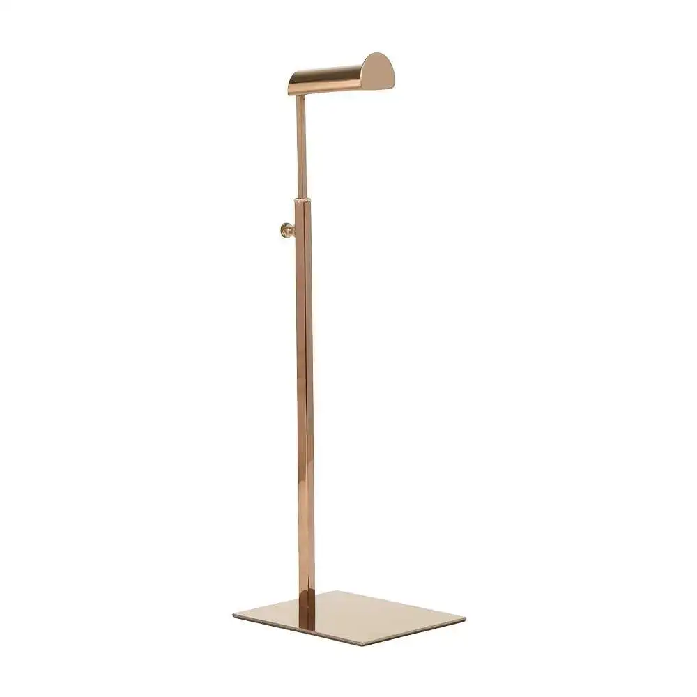 Hot Sale 10pcs Fashion High-quality Mirror Rose Gold/ Matte Blackhandbag Display Stand Rack Adjustable Height Bag Display Holder
Hot Sale 10pcs Fashion High-quality Mirror Rose Gold/ Matte Blackhandbag Display Stand Rack Adjustable Height Bag Display Holder