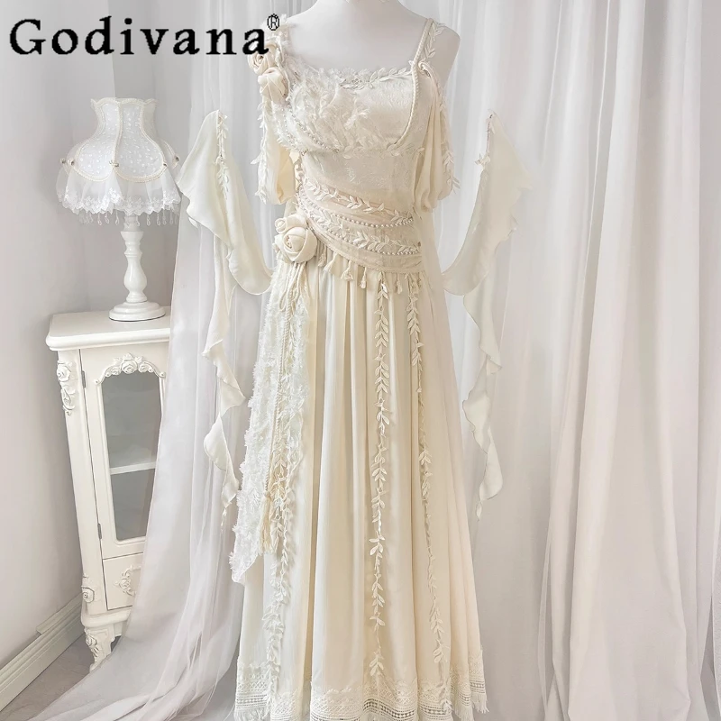 Cosplay Wedding Party Dress Women Sweet Lolita Embroidery Jsk Dress Girls Elegant Cane Vine Design Princess Carnival Dress
Cosplay Wedding Party Dress Women Sweet Lolita Embroidery Jsk Dress Girls Elegant Cane Vine Design Princess Carnival Dress