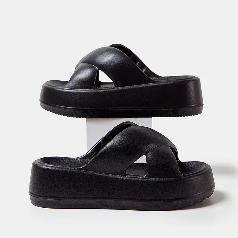 Custom Summer Thick-Soled Slippers Korean Style Women's Shoes Soft Cushion Home Slippers Women's Style Indoor Outdoor Soft
Custom Summer Thick-Soled Slippers Korean Style Women's Shoes Soft Cushion Home Slippers Women's Style Indoor Outdoor Soft