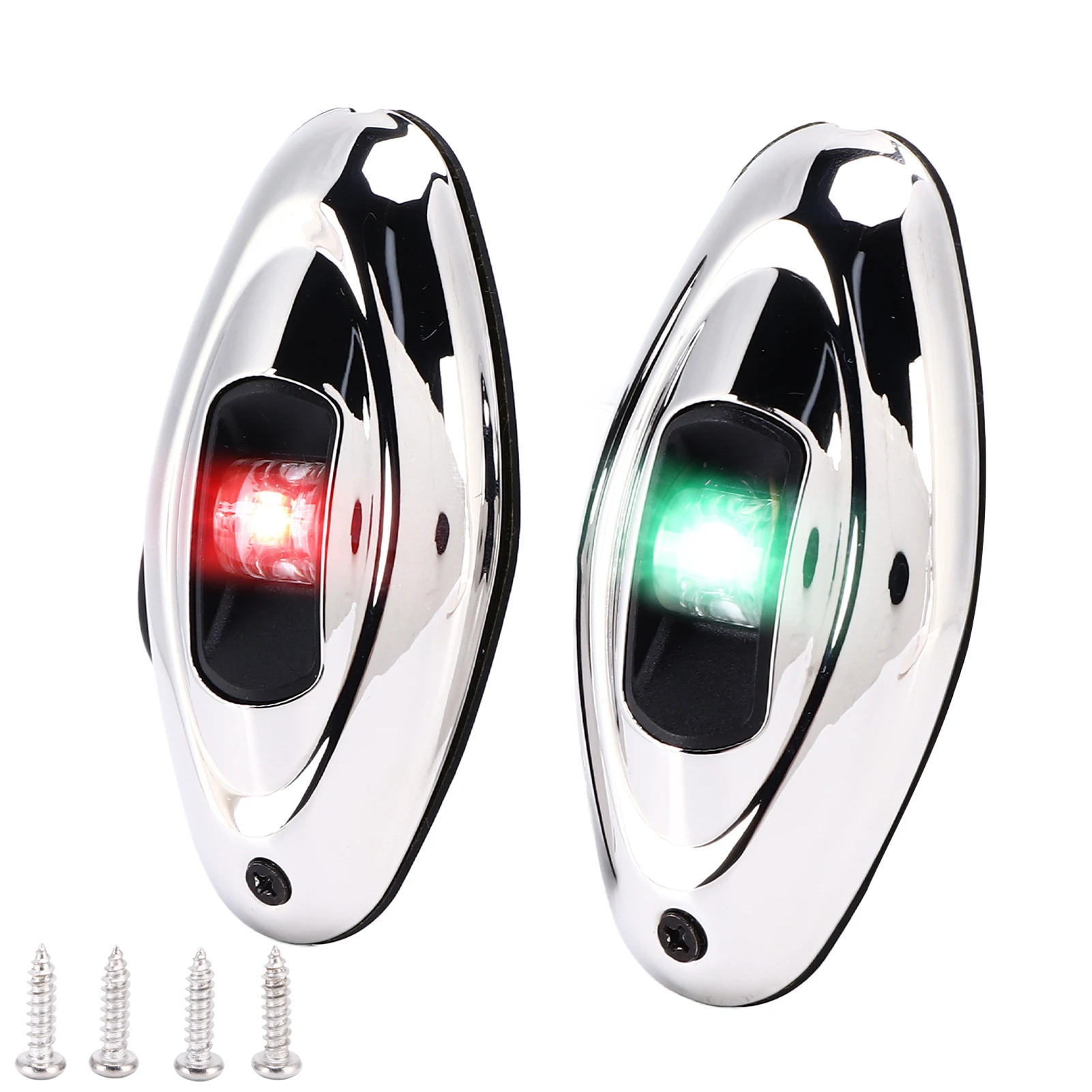 Boat Navigation Light Marine Sailing Signal Lamps Green Red IP66 Waterproof LED for Skeeters for Yacht for Pontoon
Boat Navigation Light Marine Sailing Signal Lamps Green Red IP66 Waterproof LED for Skeeters for Yacht for Pontoon