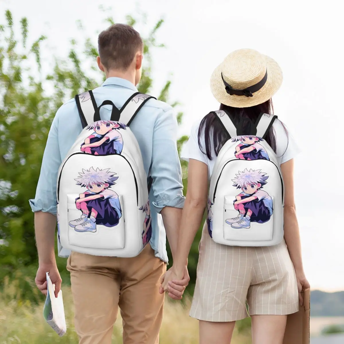 Killua Zoldyck Chibi Anime Backpack Student BookBag Kids School Bag Laptop Shoulder Bags for Boys Girls
Killua Zoldyck Chibi Anime Backpack Student BookBag Kids School Bag Laptop Shoulder Bags for Boys Girls