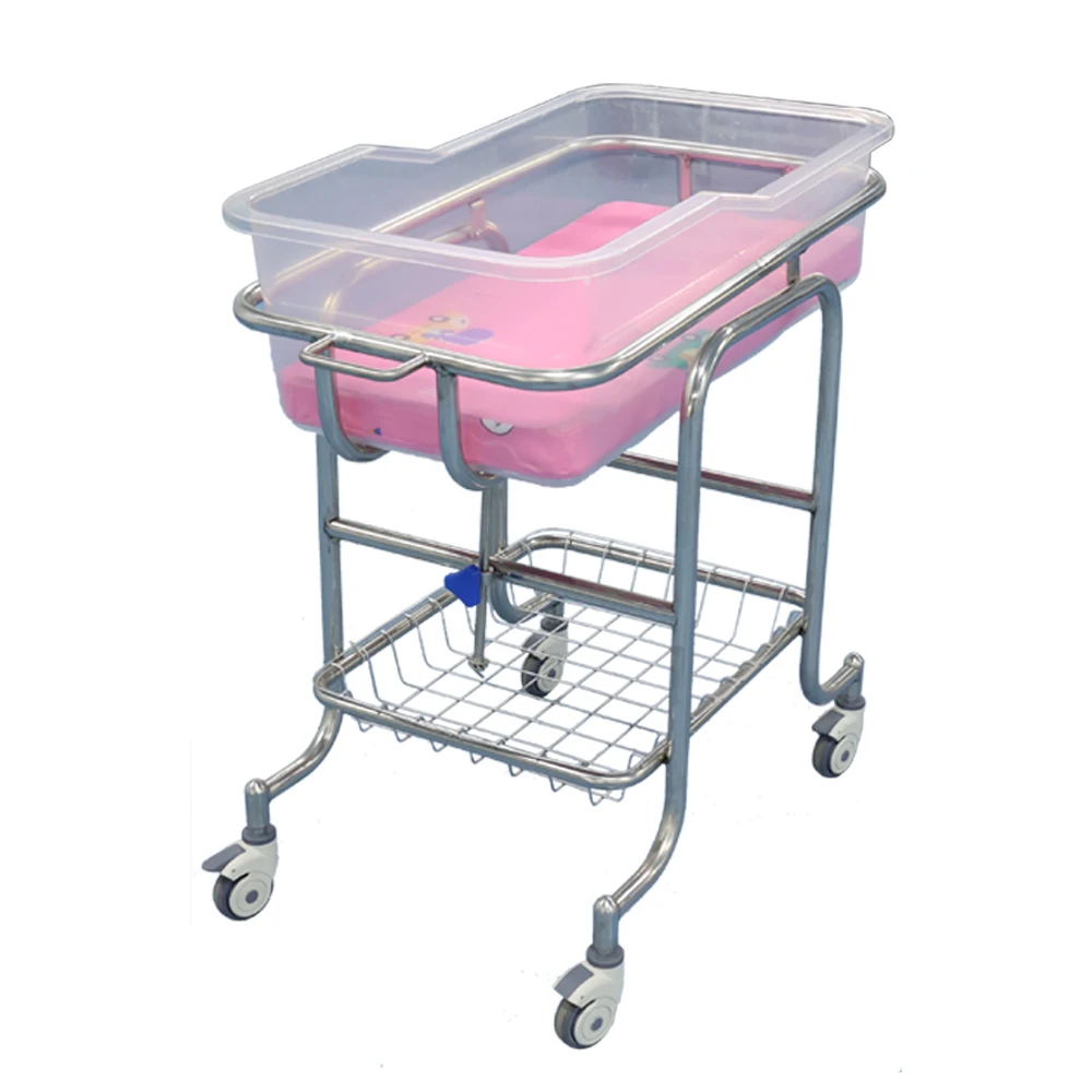 China Expert Brand High Quality Stainless Steel ABS Portable Infant Cot With Bassinet
China Expert Brand High Quality Stainless Steel ABS Portable Infant Cot With Bassinet