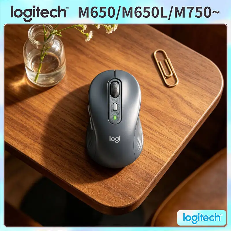 Logitech M650 Ergonomic Mouse - 400-4000 DPI Adjustable SmartWheel Speed Modes Compatible with Logi Options+ 24-Month Battery
Logitech M650 Ergonomic Mouse - 400-4000 DPI Adjustable SmartWheel Speed Modes Compatible with Logi Options+ 24-Month Battery