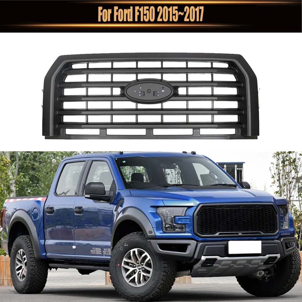 Front Raptor Hood Grille For Ford F150 2015~2017 Car Mesh Cover Racing Grill Upgrade Bumper Grills Modified Pickup Parts
Front Raptor Hood Grille For Ford F150 2015~2017 Car Mesh Cover Racing Grill Upgrade Bumper Grills Modified Pickup Parts