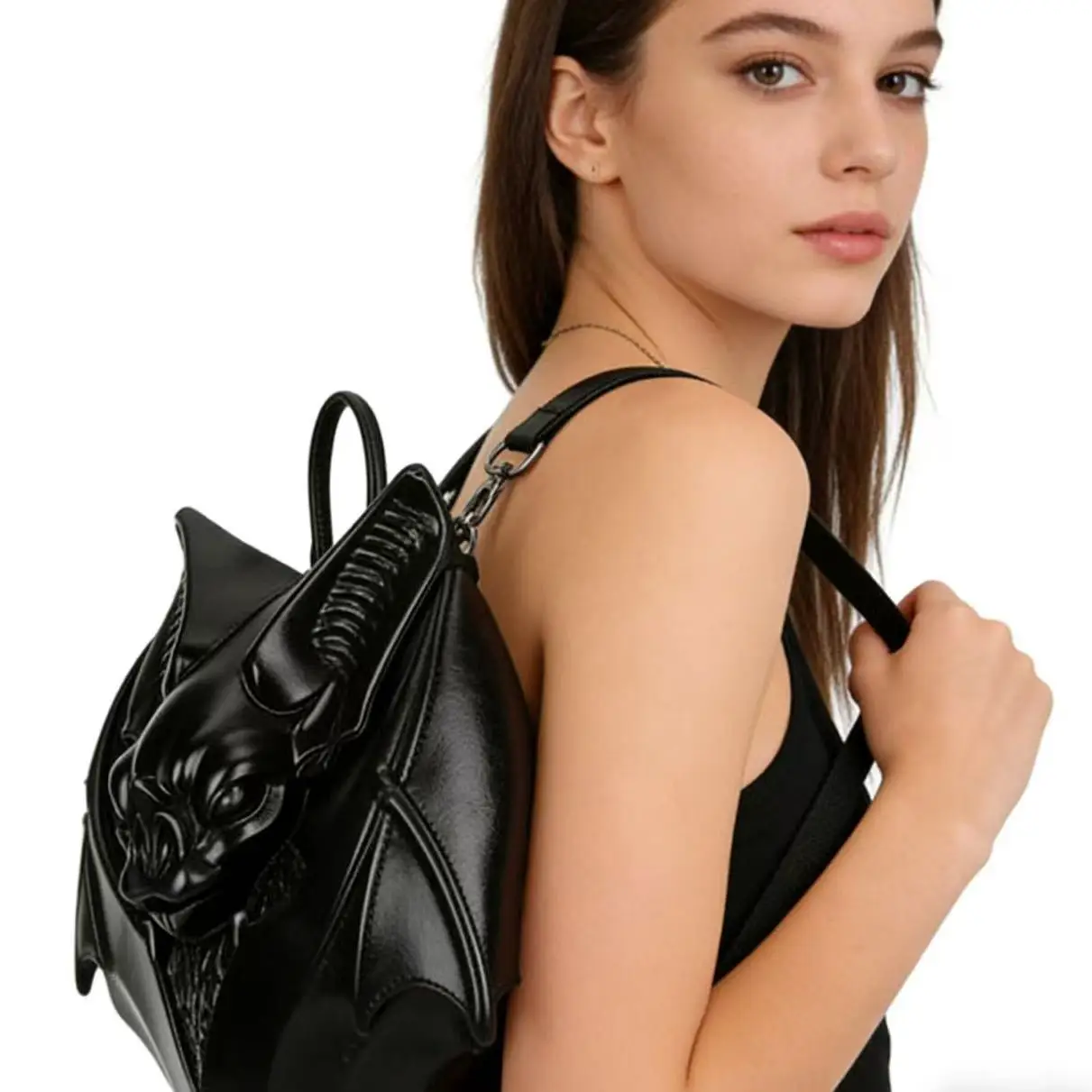 Punk Bat 2025 Новая готическая сумка k в культурном стиле Personali Baalim Podwójna сумка на плечо для молодежного летнего сезона
Punk Bat 2025 Новая готическая сумка k в культурном стиле Personali Baalim Podwójna сумка на плечо для молодежного летнего сезона