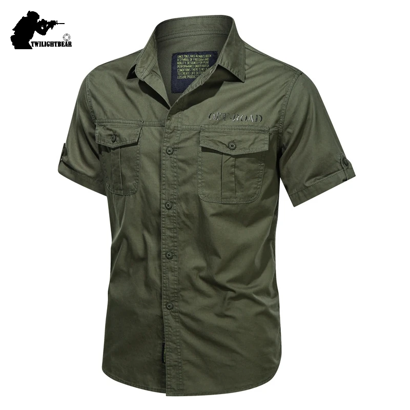 Summer Men's Short Sleeve Shirt Oversized Cotton Shirts 5XL Solid Letter Casual Shirt Men Clothing Tooling Blouse A2F1751
Summer Men's Short Sleeve Shirt Oversized Cotton Shirts 5XL Solid Letter Casual Shirt Men Clothing Tooling Blouse A2F1751