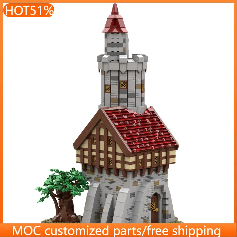 2890 деталей Городская башня MOC: Модульный конструктор, развивающая игрушка для обучения, STEM-игрушка для самостоятельной сборки, подарок на день рождения
2890 деталей Городская башня MOC: Модульный конструктор, развивающая игрушка для обучения, STEM-игрушка для самостоятельной сборки, подарок на день рождения