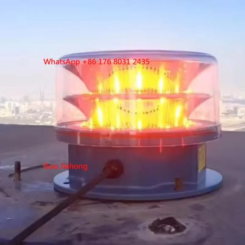 Relile Medium Intensity Obstruction Light (Type ) with Photocell for 24-hour Operation Making Day and Night
Relile Medium Intensity Obstruction Light (Type ) with Photocell for 24-hour Operation Making Day and Night
