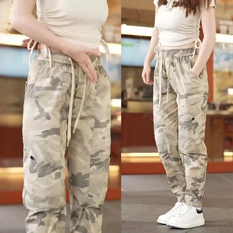 Khaki Camouflage Work Pants Men's Trendy High Street Faion Cuffed Casual Long Pants Summer Thin Harlan Pants Loose Fit Cott...
Khaki Camouflage Work Pants Men's Trendy High Street Faion Cuffed Casual Long Pants Summer Thin Harlan Pants Loose Fit Cott...