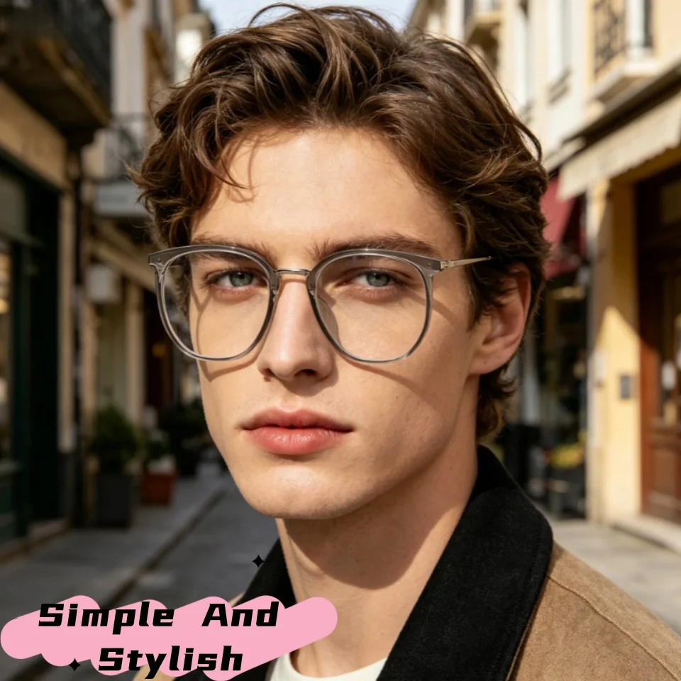 Artistic Business Style Square Metal Frame Fashiona Casual Neutral Daily Office Decoration Reading Optical Prescription Glasses
Artistic Business Style Square Metal Frame Fashiona Casual Neutral Daily Office Decoration Reading Optical Prescription Glasses
