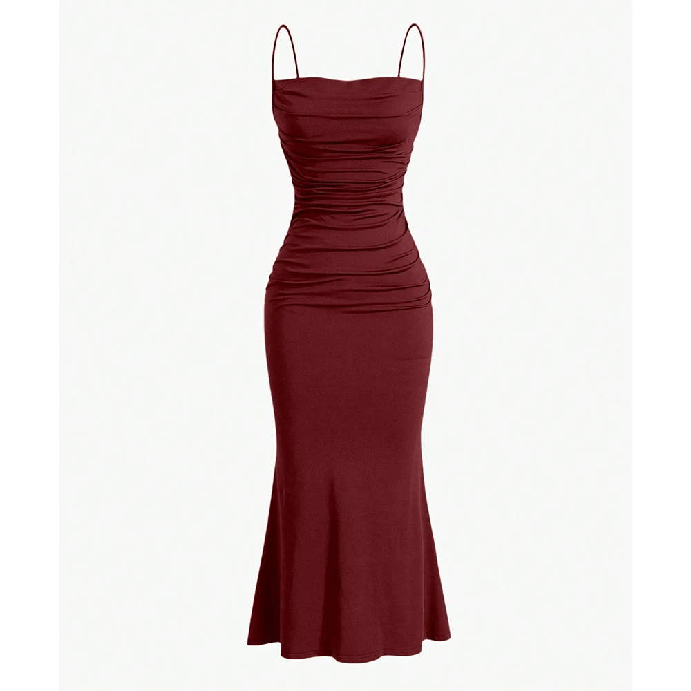 SanSheng new Women's Party Dresses Spaghetti Strap Elegant Slim Formal Evening Wedding Guest Multi-Color Dresses
SanSheng new Women's Party Dresses Spaghetti Strap Elegant Slim Formal Evening Wedding Guest Multi-Color Dresses