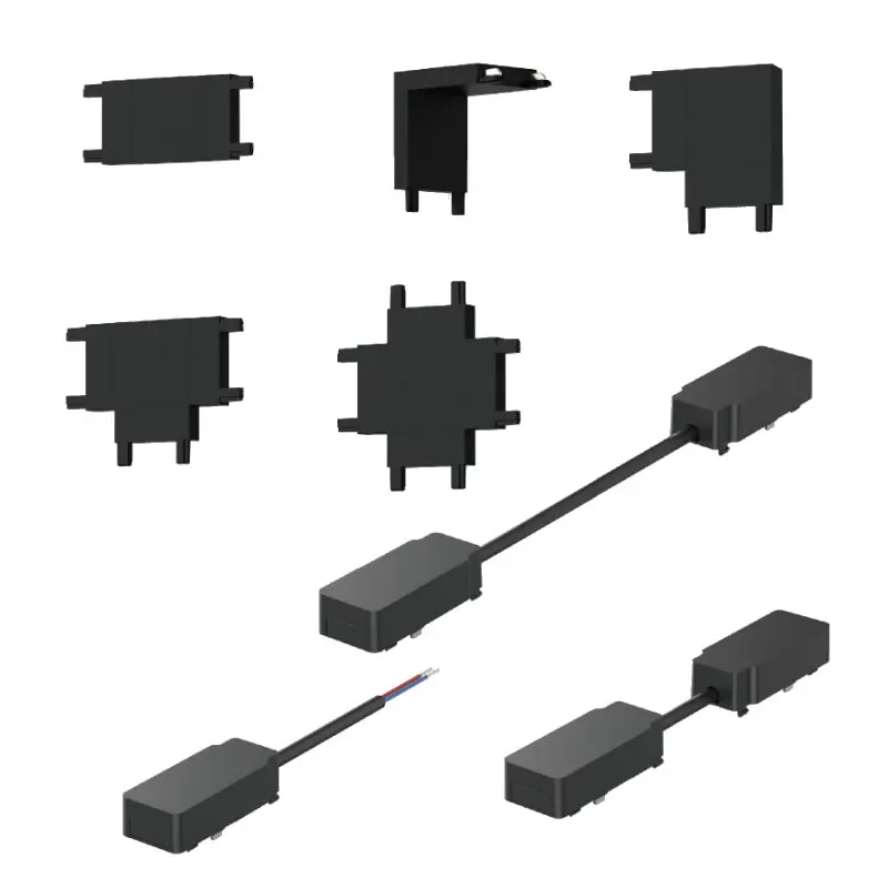 Ultrathin Magnetic Rail Track Connector Black White Sruface Mounted Recessed Led Spotlights Home 48V Power Input Module
Ultrathin Magnetic Rail Track Connector Black White Sruface Mounted Recessed Led Spotlights Home 48V Power Input Module