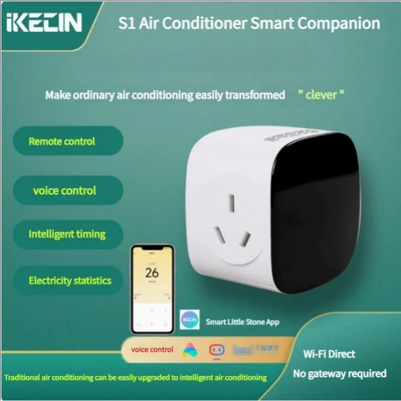 Smart Air Conditioner Controller Maintains Comfort and Energy Saving Features 10A/16A WiFi Air Wall Plug Socket Outlet Life APP
Smart Air Conditioner Controller Maintains Comfort and Energy Saving Features 10A/16A WiFi Air Wall Plug Socket Outlet Life APP