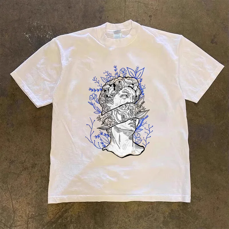 American Fashion Loose Street Plaster Avatar Retro Creative Printed T-shirt Men Women Women Short Sleeve Y2k Top Large T-shirt
American Fashion Loose Street Plaster Avatar Retro Creative Printed T-shirt Men Women Women Short Sleeve Y2k Top Large T-shirt
