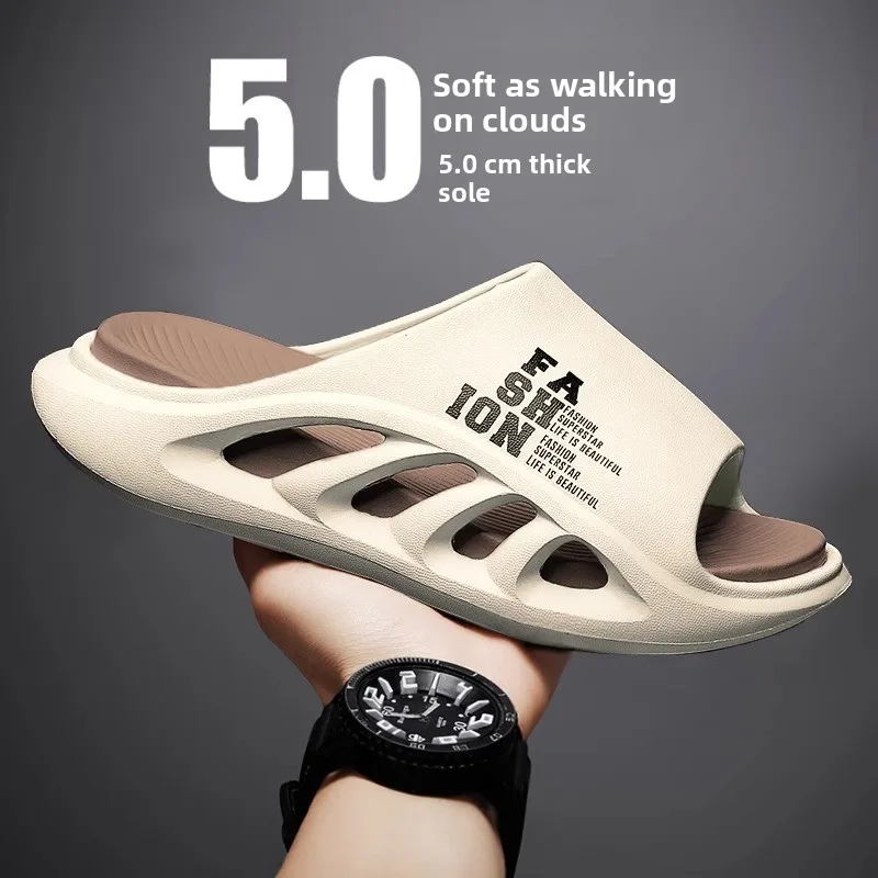 Coconut Slippers Men's Summer Home Outdoor Anti-Slip Soft Bottom Sports Sandals Large Size Beach Shoes Wear-Resistant Pure Color
Coconut Slippers Men's Summer Home Outdoor Anti-Slip Soft Bottom Sports Sandals Large Size Beach Shoes Wear-Resistant Pure Color