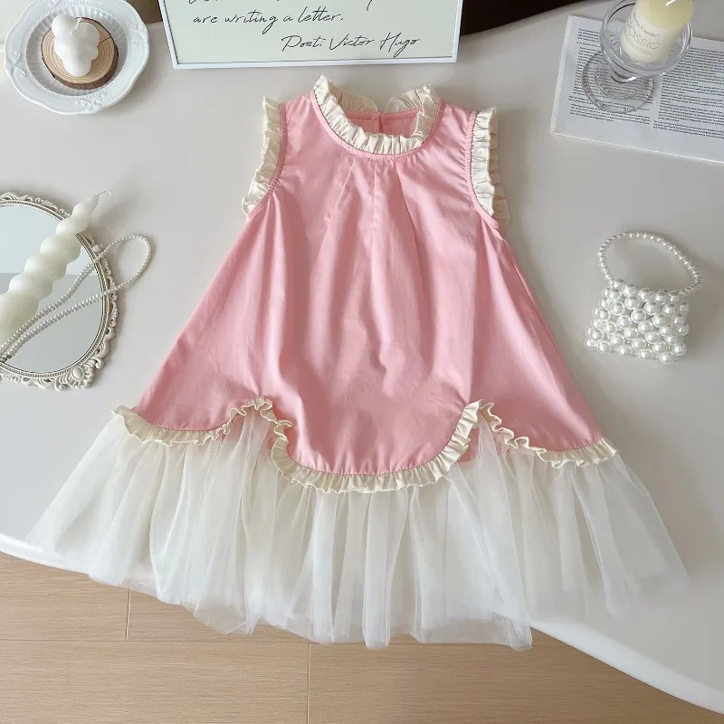 Girls Dresses Summer 2025 Children Fashion Sleeveless Dress For Baby Princess Party Clothes Kids Vest Costume Kids Dress Outfits
Girls Dresses Summer 2025 Children Fashion Sleeveless Dress For Baby Princess Party Clothes Kids Vest Costume Kids Dress Outfits