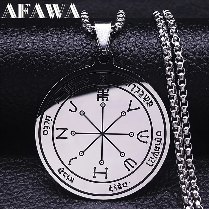 Sixth Pentacle of Mars - Seal of Solomon- Vinyl Sticker Decal Stainless Steel Pendant Necklace Jewely joyeria N2817S02
Sixth Pentacle of Mars - Seal of Solomon- Vinyl Sticker Decal Stainless Steel Pendant Necklace Jewely joyeria N2817S02