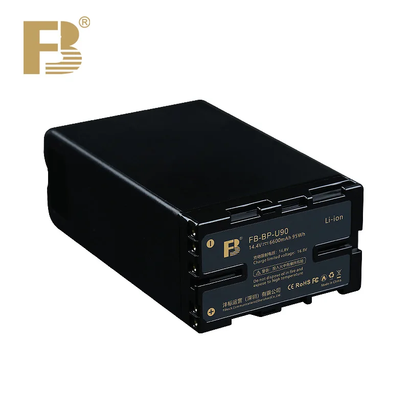 FB BP-U90 Battery for Sony Camera EX280 EX260 X160 Z280 FS5 Z190 FX9V FX6V FS7 FS5M2 EX1 EX1R EX200 PMW-200 BP U60 BP U90
FB BP-U90 Battery for Sony Camera EX280 EX260 X160 Z280 FS5 Z190 FX9V FX6V FS7 FS5M2 EX1 EX1R EX200 PMW-200 BP U60 BP U90