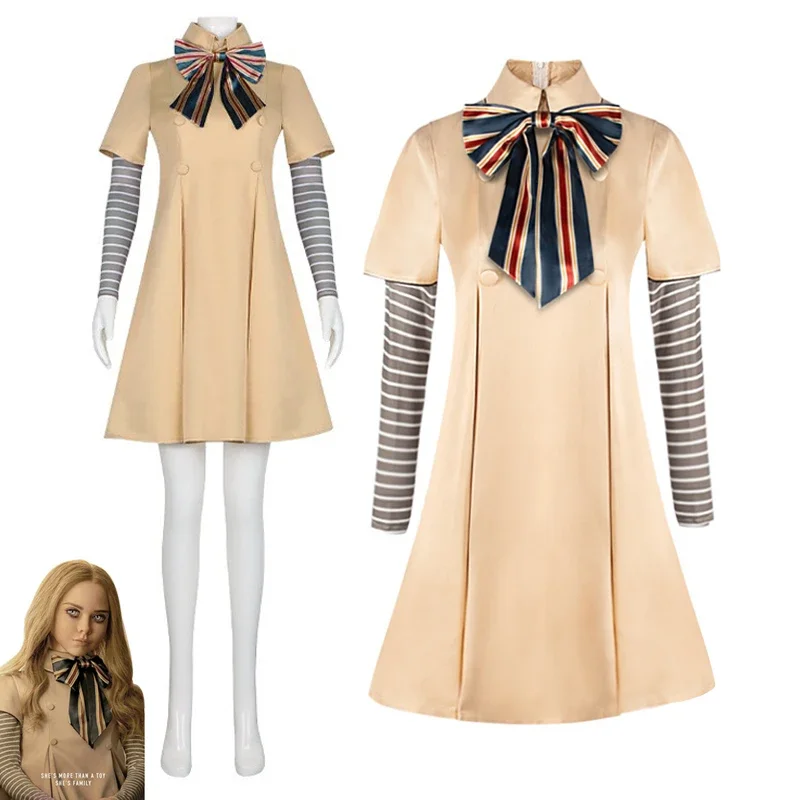 M3gan cosplay costume dress for kids girls who are robot movie m3gan 16.7 dresses uniform Halloween party costumes
M3gan cosplay costume dress for kids girls who are robot movie m3gan 16.7 dresses uniform Halloween party costumes