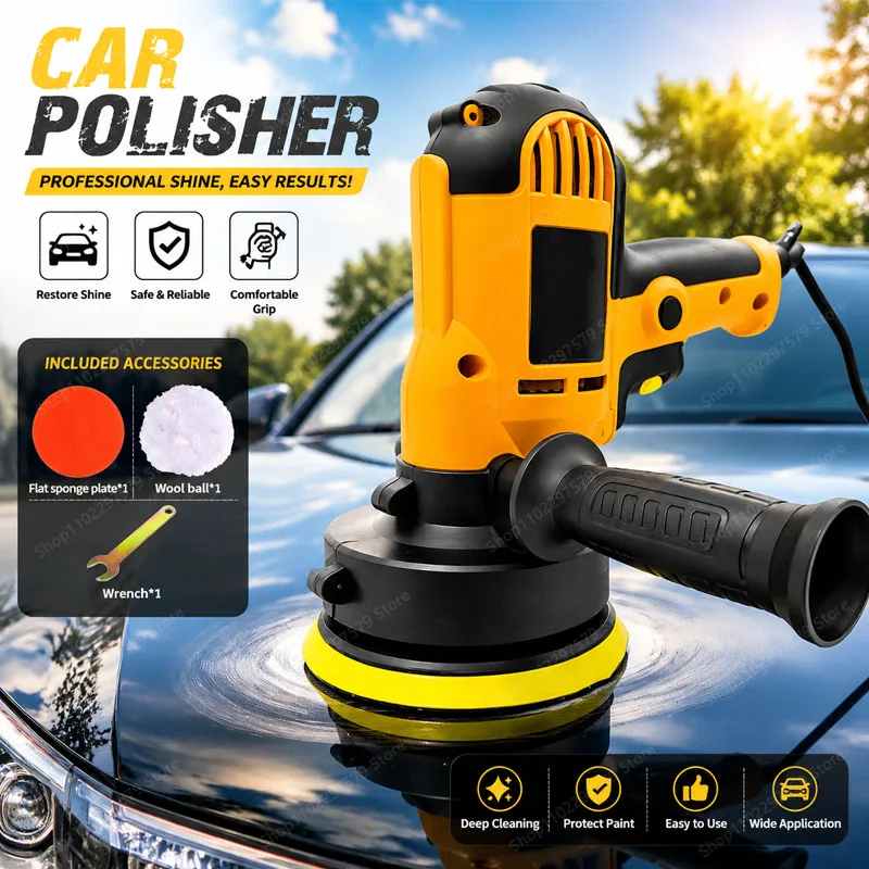 CarPolishing Machine Electric Car Beauty Waxing Machine Adjustable Speed Polishing And Waxing Tools Car Polishing Scratch Repair
CarPolishing Machine Electric Car Beauty Waxing Machine Adjustable Speed Polishing And Waxing Tools Car Polishing Scratch Repair