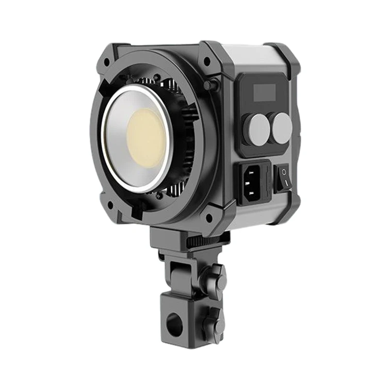 M200 200W Metal Live Streaming Fill Light Adjustable Color Temperature 2700-6500K App Control Low-Noise Soft LED COB for
M200 200W Metal Live Streaming Fill Light Adjustable Color Temperature 2700-6500K App Control Low-Noise Soft LED COB for