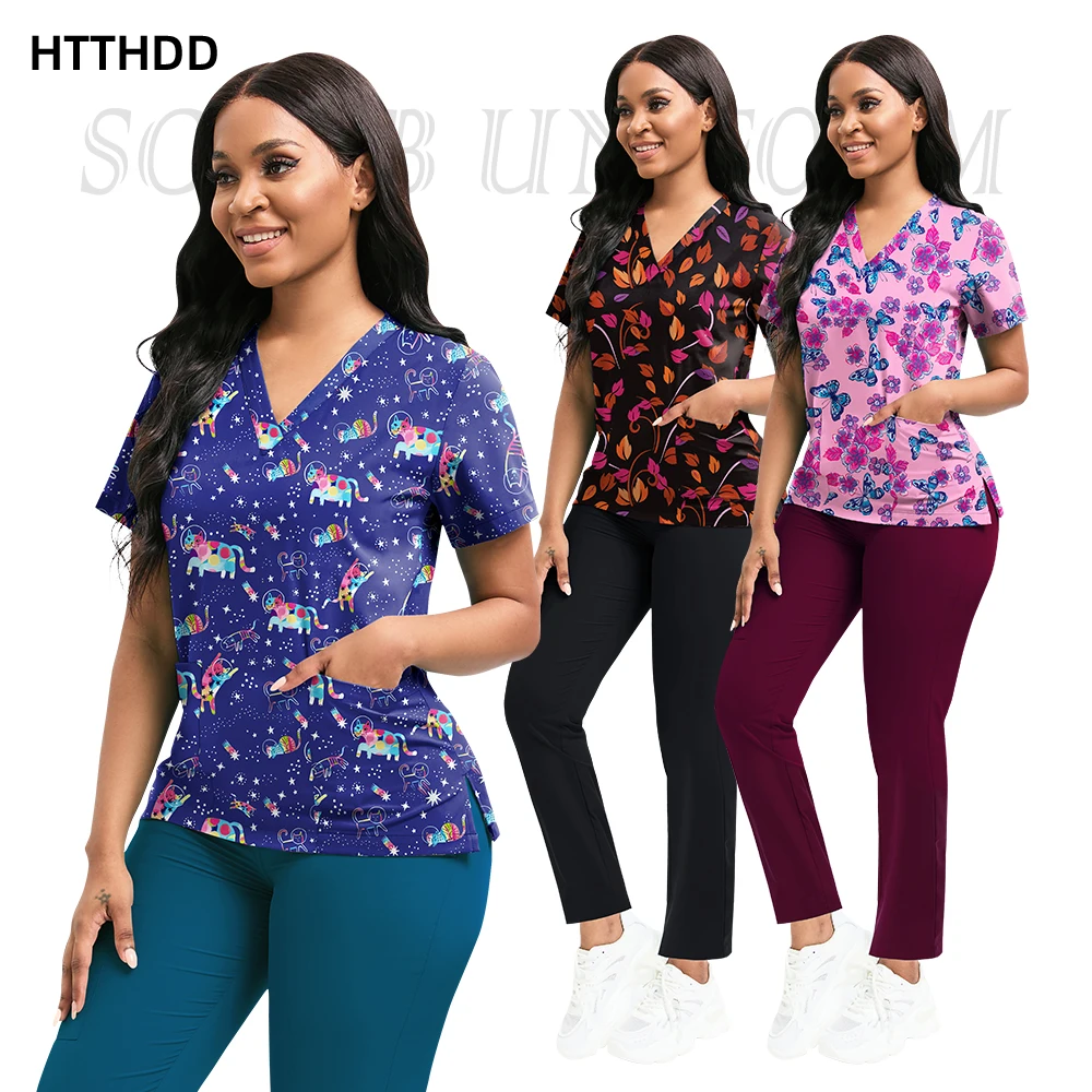 Beauty Salon Workwear Surgical Uniforms Women Medical Nurse Clinical Scrubs Tops+Pant Set Spa Doctor Nursing Suit Unisex Uniform
Beauty Salon Workwear Surgical Uniforms Women Medical Nurse Clinical Scrubs Tops+Pant Set Spa Doctor Nursing Suit Unisex Uniform